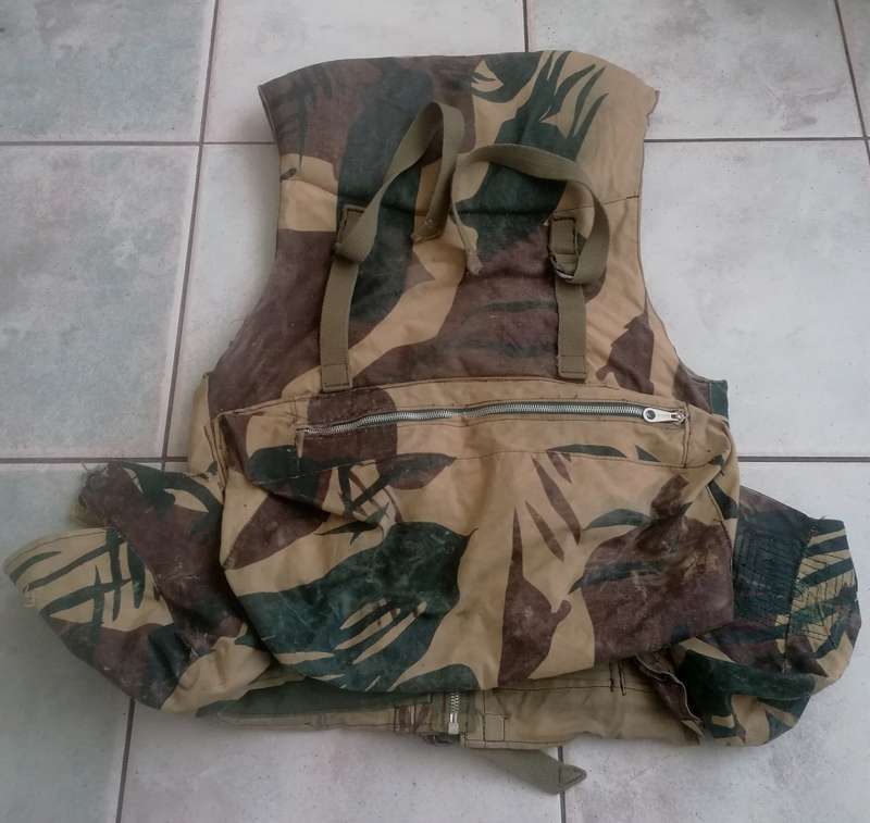 Rhodesian Army Fire Force Vest