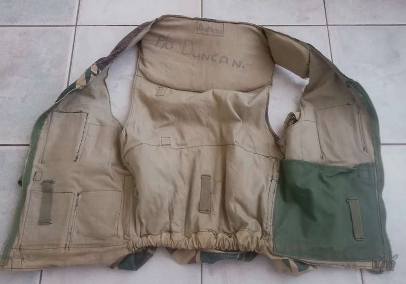 Rhodesian Army Fire Force Vest