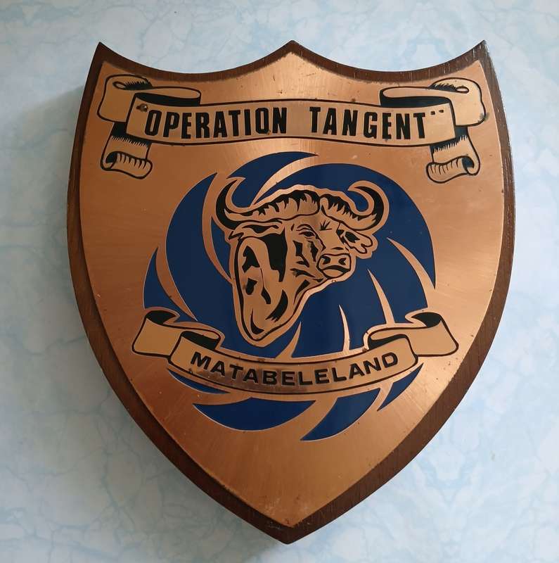 Rhodesian Bush War Era Plaque