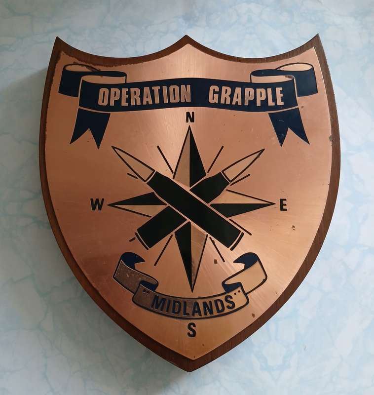 Rhodesian Bush War Era Plaque