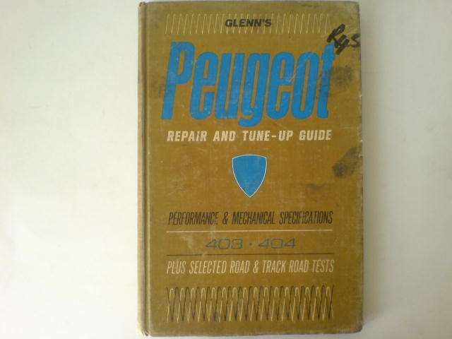 Peugeot 403 - 404 Repair Guide