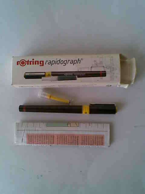 Rotring pen .35mm