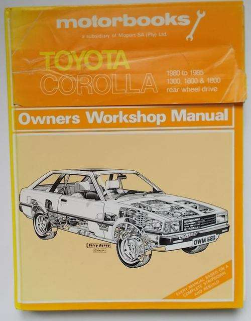 Toyota Corolla Workshop Manual