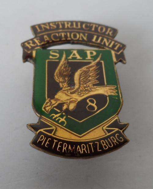 SA Police Reaction Unit/Force Badge - Instructor
