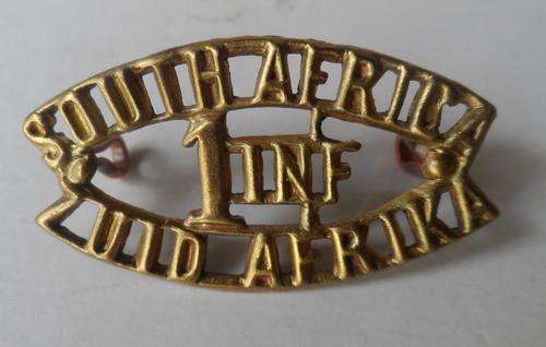 SA Infantry Brigade Shoulder Title WW1