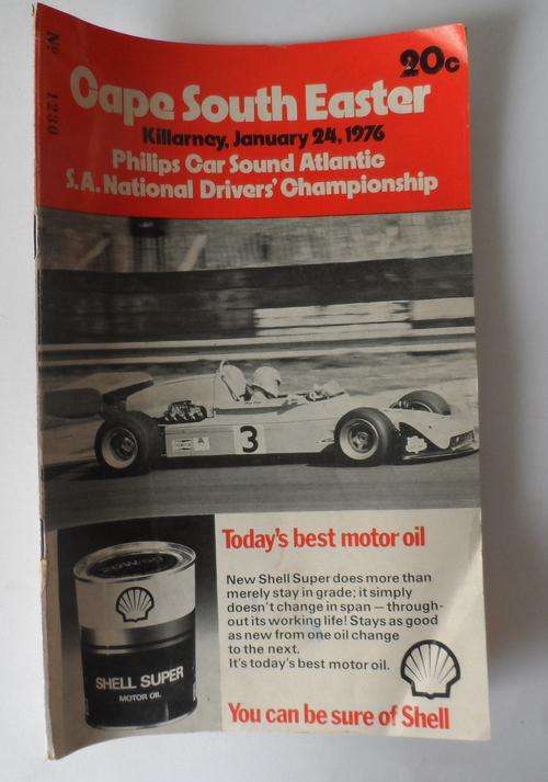 Motor Racing Programme - 1976