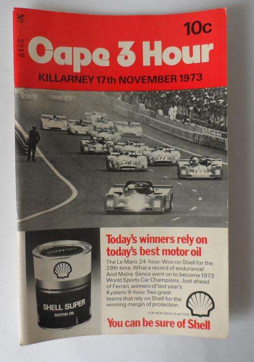 Motor Racing Programme - 1973