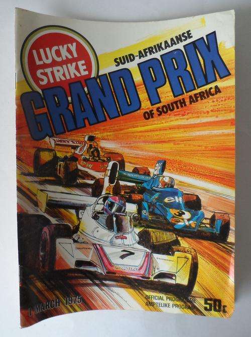 SA Grand Prix Programme - 1975