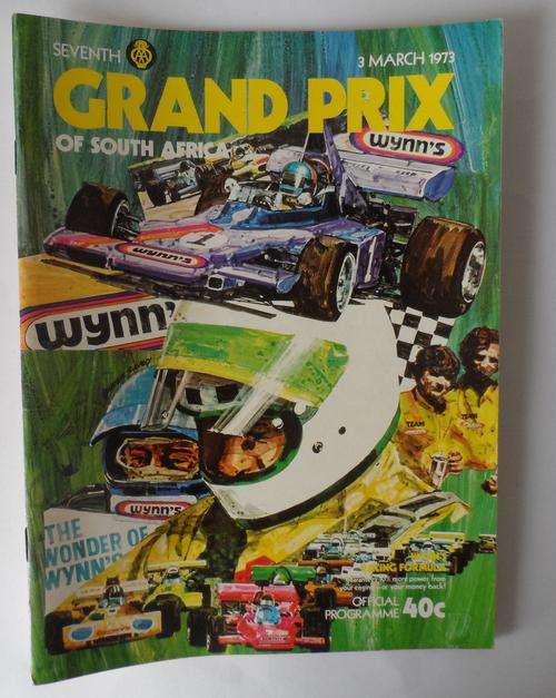 SA Grand Prix Programme -  1973