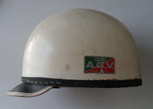 AGV Motor Racing Helmet 50's / 60's