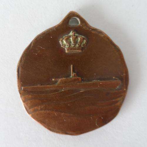 Italian Submarine Medallion - L. Galvani - WW2