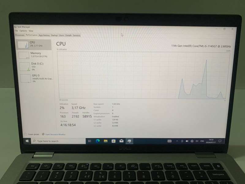 Dell Latitude 5420 14-inch TouchScreen Core i5-1135G7 (11th Gen) 16GB RAM 256GB SSD-GRADE A PREOWNED
