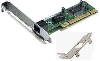 10 x ZYXEL Fast Ethernet PCI Adapter 10/100 FN312 (Low Profile Bracket included)