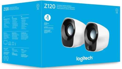 Logitech Z120 Compact Stereo USB Powered Speakers 980-000513