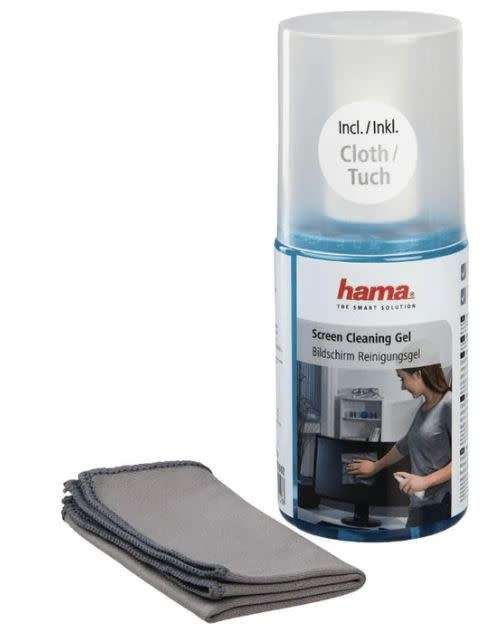 Hama Screen Cleaning Gel 200ml Cloth Included 00078302