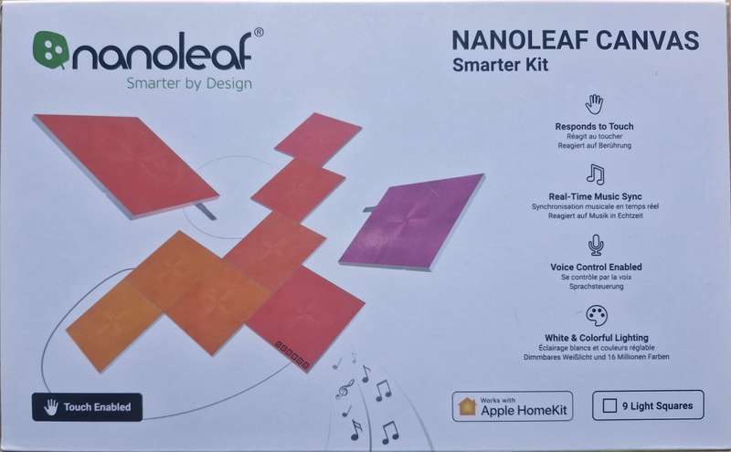 Nanoleaf Canvas Square - 9 Panel Starter Kit NL29-0002SW-9PK