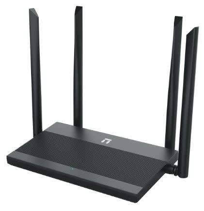 Netis AC1200 Wireless Dual Band FE Router, 4*5dBi high gain antennas, 3 LAN port, 1 WAN Port