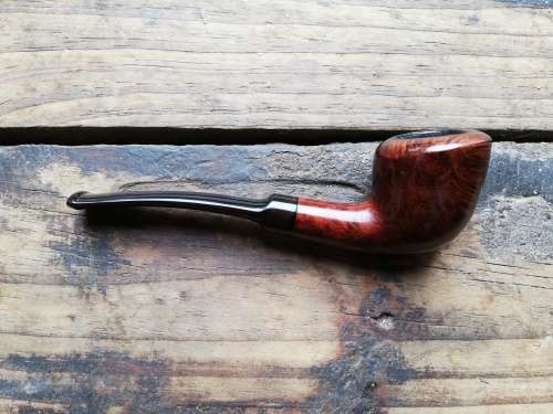 Friend smoking pipe