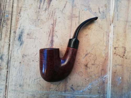 No-name Oom Paul smoking pipe