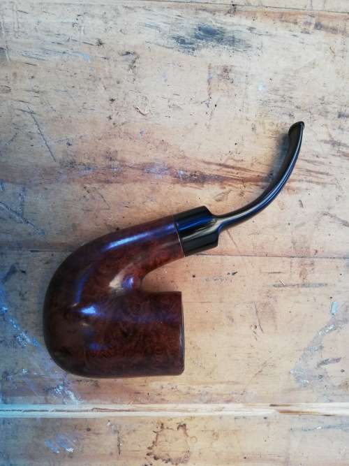 No-name Oom Paul smoking pipe