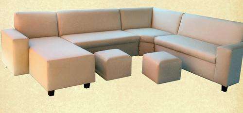 Corner Lounge Suite(5 Seater + Corner Seat+ Day Bed) + 2 Free Ottomans(Value R600)