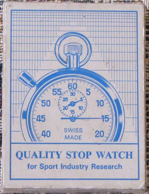 Quality Stop Watch (Made in Switzerland)