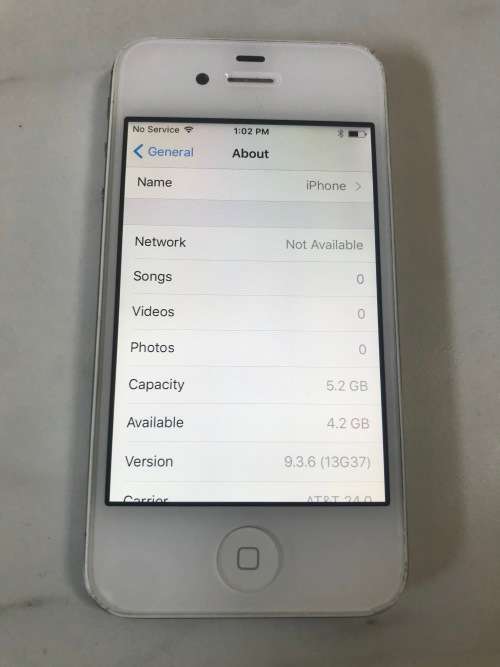 *Late Entry* iPhone 4s 8GB AT&T Locked, Cracked back