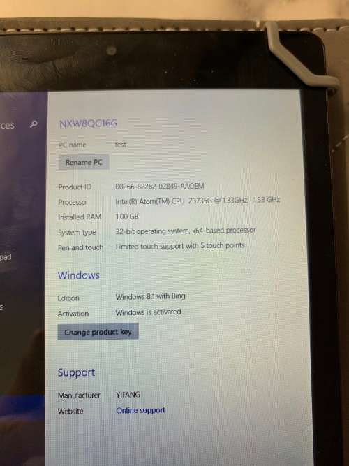 Intel NextBook Windows Tablet