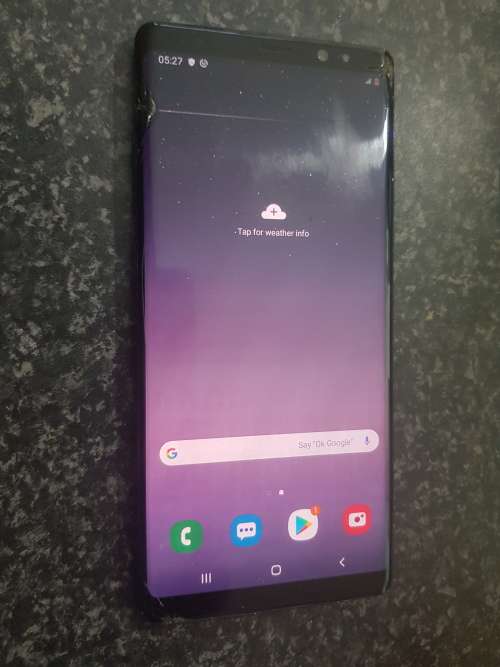 Samsung Note 8 54GB *Glass Cracked, Works Perfect*