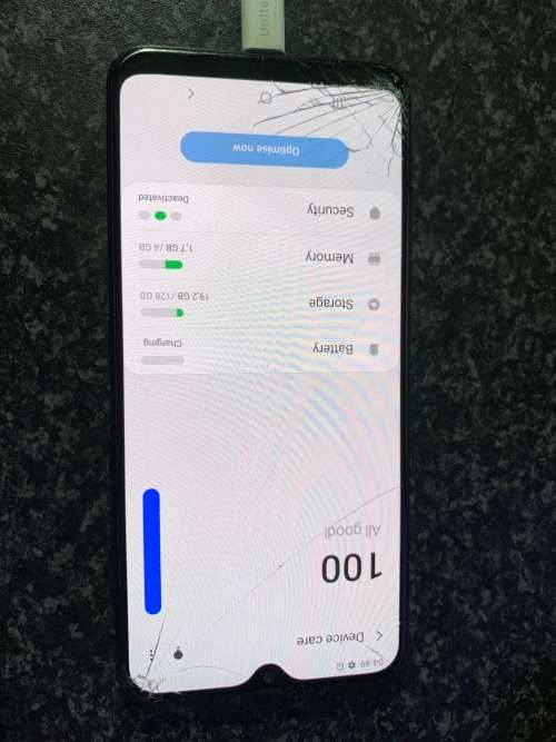 Samsung A30s *Cracked Glass*