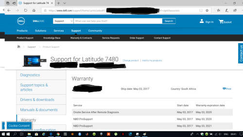 Dell Latitude 7480*WARRANTY 2021*i7 6600u*16GB RAM*256GB M.2 SSD