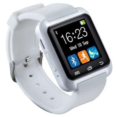 U8 Bluetooth Smart Watch  - WHITE