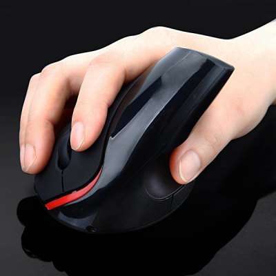 E40 Ergonomic 2.4GHz Rechargeable Wireless Vertical Mouse