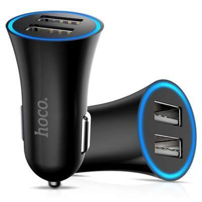 Hoco UC204 Dual USB Car Charger Adapter