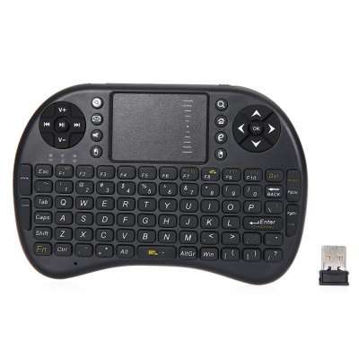 iPazzPort 21Y 2.4GHz Wireless QWERTY Keyboard Touchpad