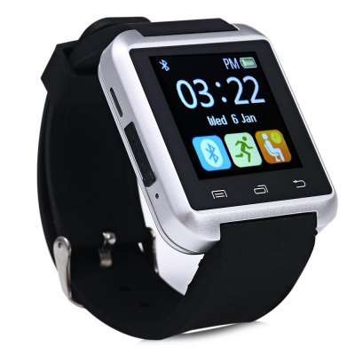 *LOCAL STOCK*  U8S Bluetooth 3.0 Smart Watch - SILVER