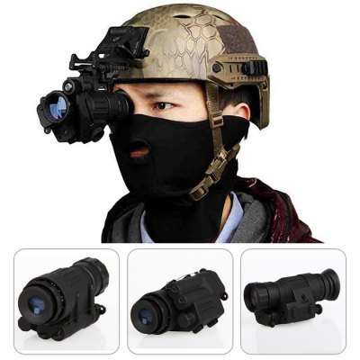 2 x 30 BAK - 4 Prism Infrared Night Vision Telescope  -  BLACK