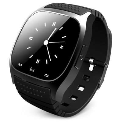 **LOCAL STOCK**  RWATCH M26 Bluetooth Smart LED Watch  -  BLACK