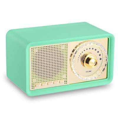 AIBIMY MY100BT Portable Retro Bluetooth Speaker  -  GREEN