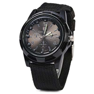 Gemius Army Male Quartz Watch  -  BLACK