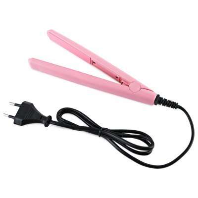 18W Mini Hair Style Ceramic Straightener - PINK