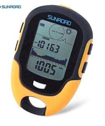 SUNROAD Multifunctional Digital Compass Altimeter Barometer