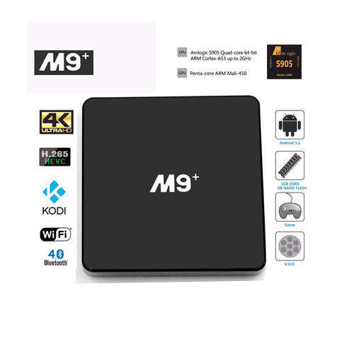 M9+ Amlogic S905 4K TV BOX Android 5.1