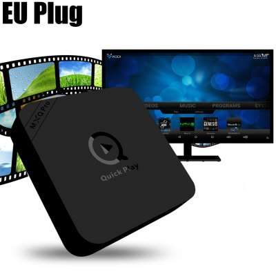 MXQ-PRO TV Box Android 5.1  -  EU PLUG  BLACK