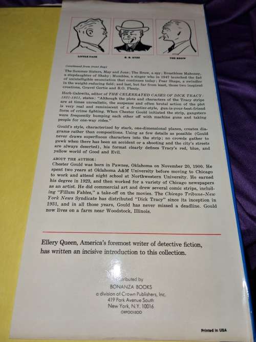 The celebrated cases of Dick tracy,