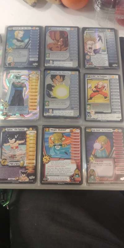 Dragon ball z trading cards