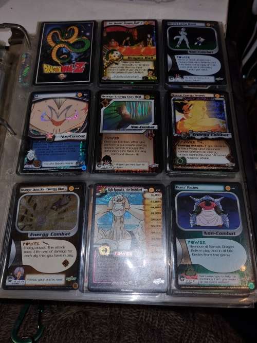 DragonBall z trading cards