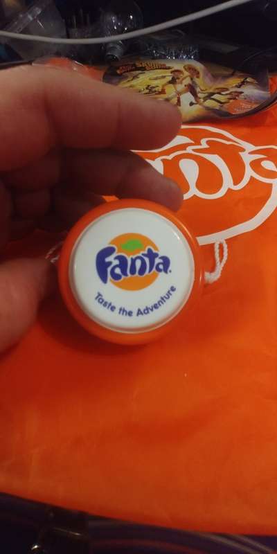 Fanta yoyo,glasses and bag