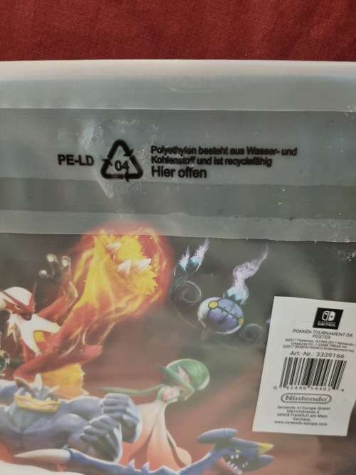 Nintendo  Pokémon posters still sealed