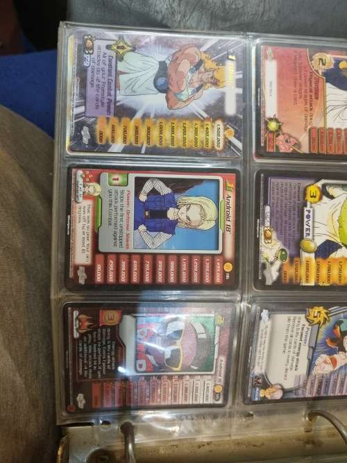 DragonBall z trading  cards 9 cards
